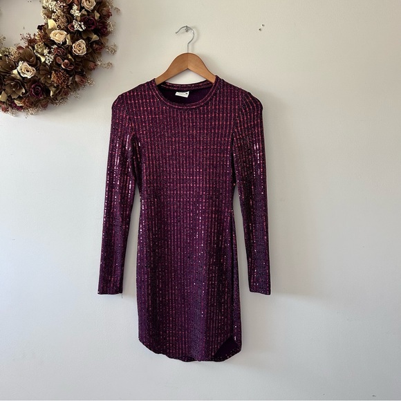 B. Darlin | Sequins Bodycon Mini Dress - Picture 4 of 6